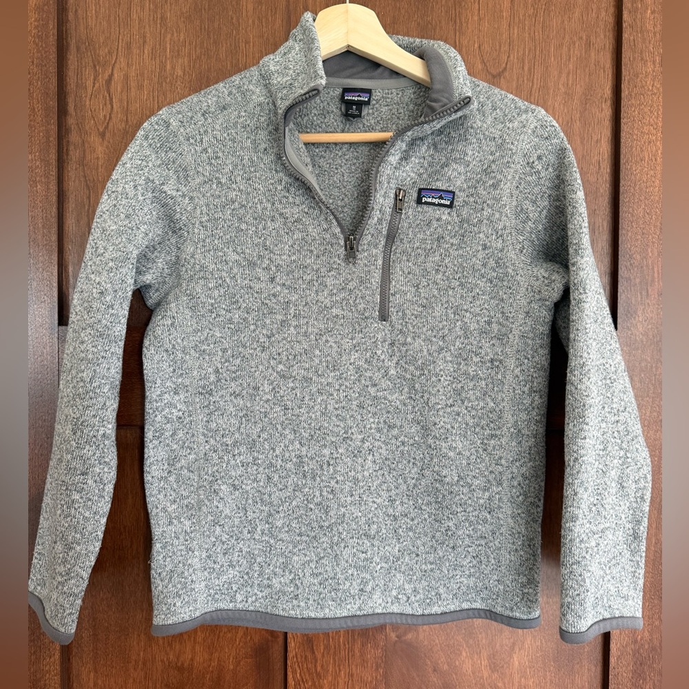 Patagonia Kids' Better Sweater 1/4-Zip Fleece - size M/10